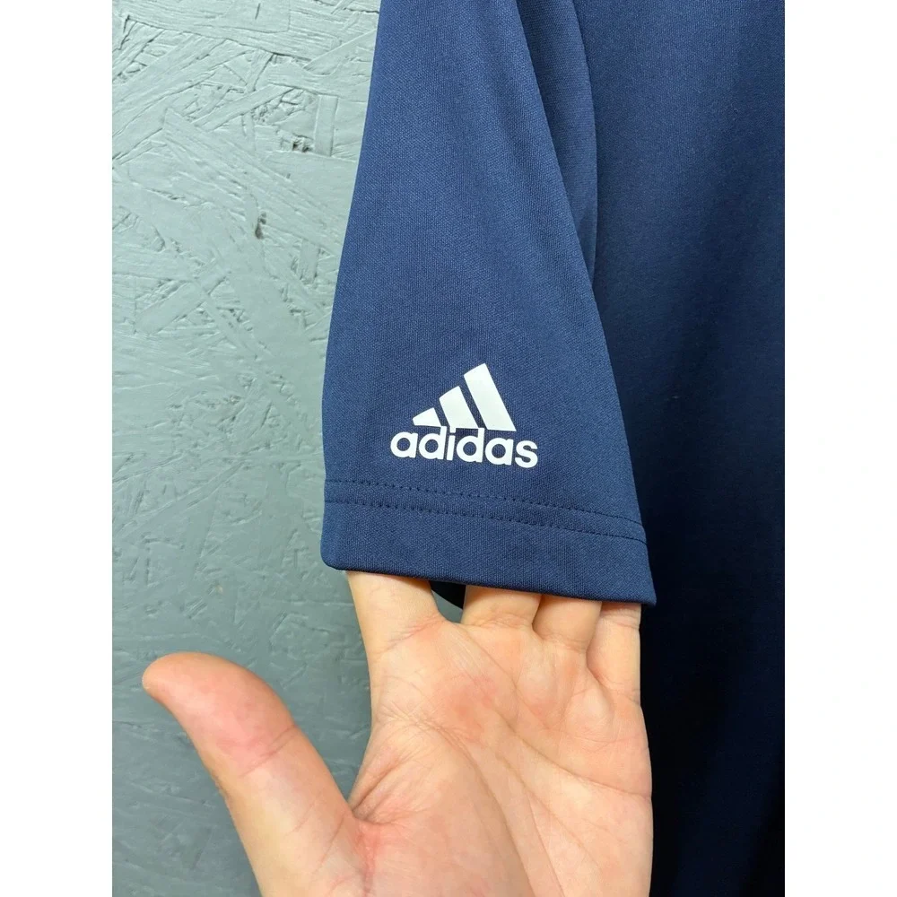 Adidas PGA Catalunya Golf Polo Shirt Mens S Navy Blue Activewear Sporty NWT